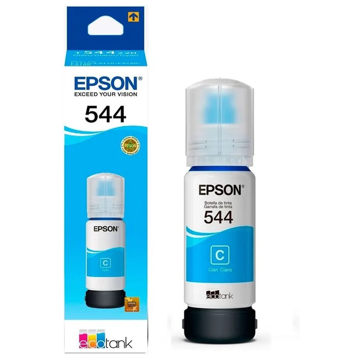 EPSON - BOTELLA DE TINTA EPSON T544 COLOR CIAN 65ML