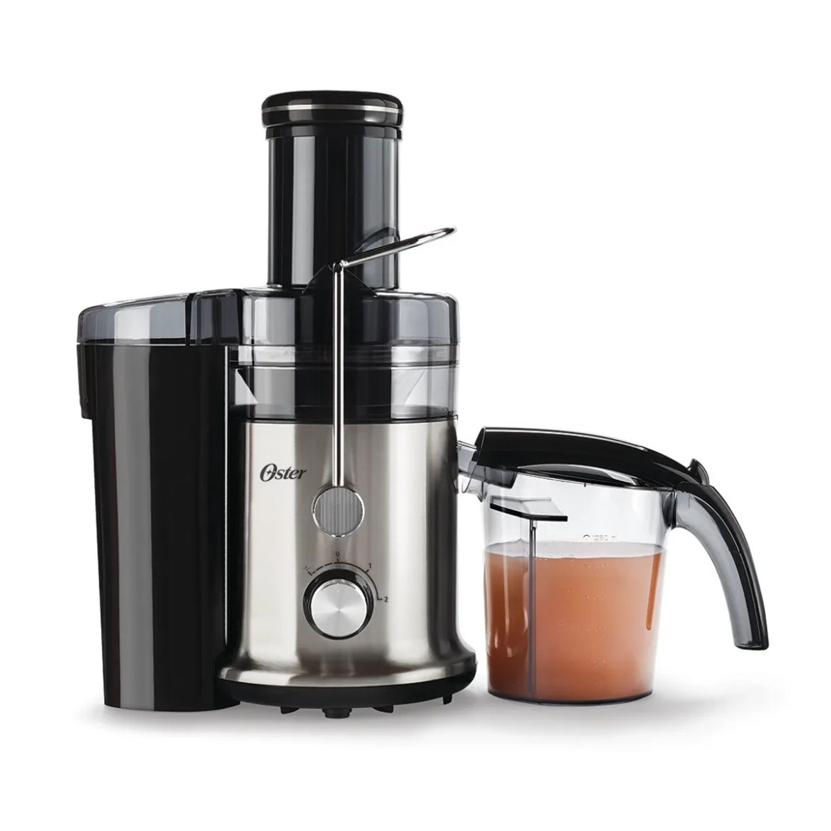 OSTER - EXTRACTOR DE JUGOS OSTER PLATEADO BOCA ANCHA - FPSTJE320S