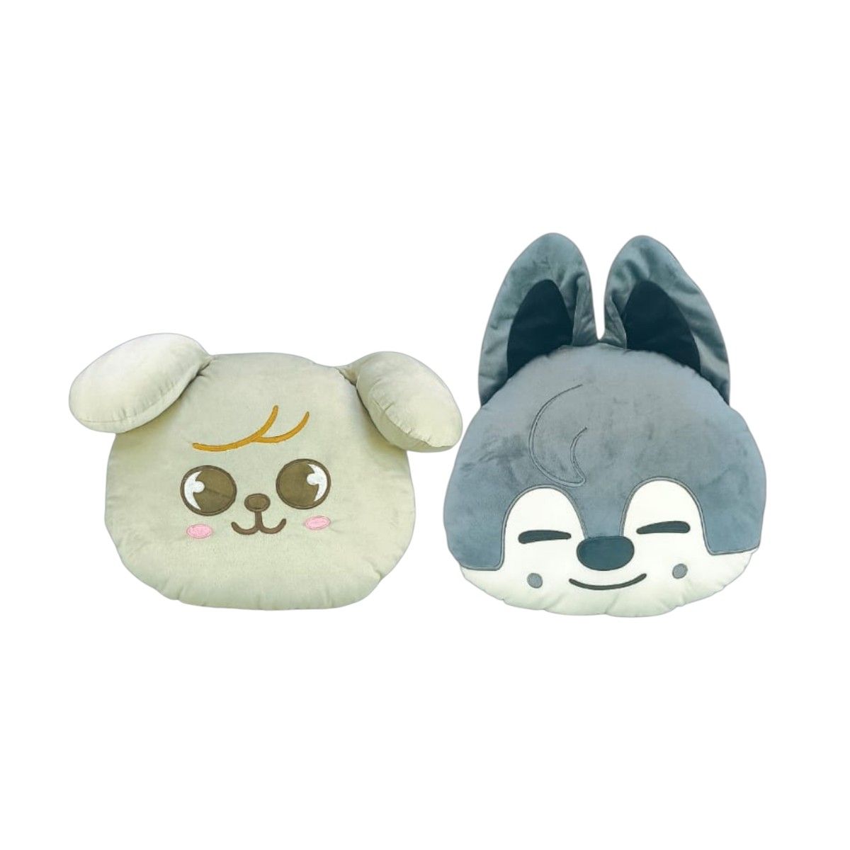 GENERICO - Pack 2 Almohada Cojín Stray Kids Wolf Chan Puppy M