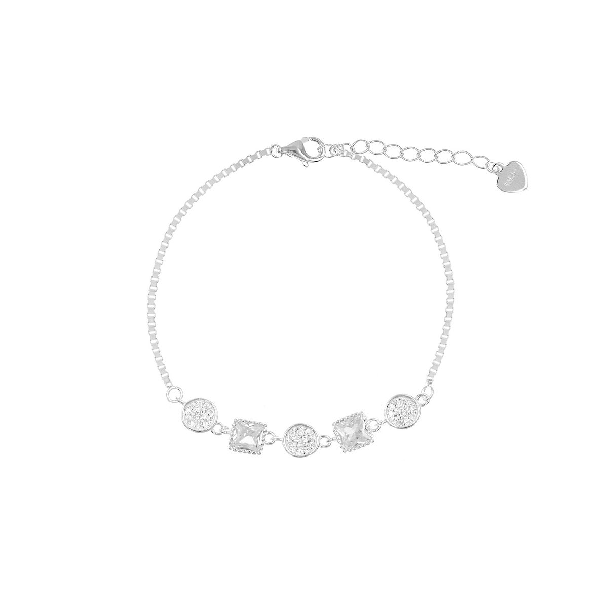 BALIQ - Pulsera Redondo Plata 925
