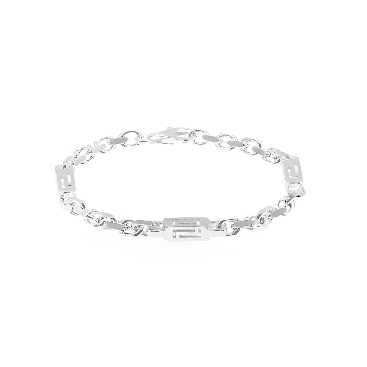 BALIQ - Pulsera Bizantina Plata 925