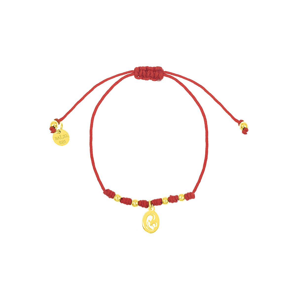 BALIQ - Pulsera Virgen GoldenSilver