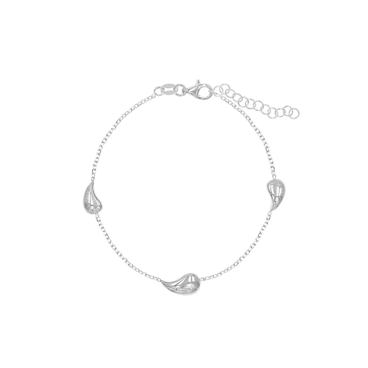 BALIQ - Pulsera Tres Drops Plata 925