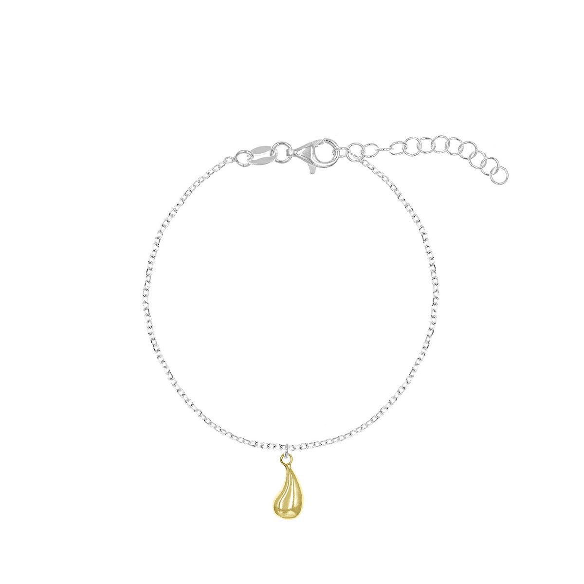 BALIQ - Pulsera Drops Goldensilver
