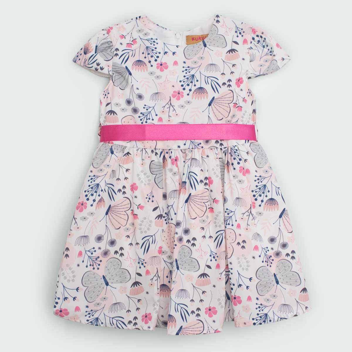 KUKULI - VESTIDO NAIA SOMBRERO NIÑA M1321