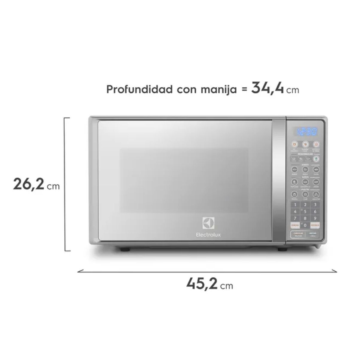 ELECTROLUX - Horno microondas 20LT Electrolux EMDO20S2GSRUG