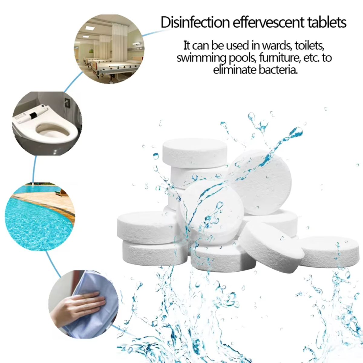 GENERICO - PACK X15 PASTILLAS QUITAMANCHAS MULTIUSO LIMPIEZA PROFUNDA