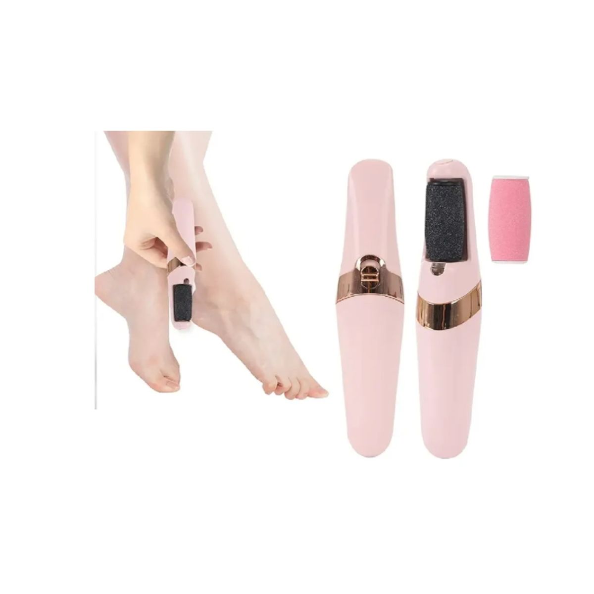 GENERICO - PULIDOR ROSADO RECARGABLE DE PIE