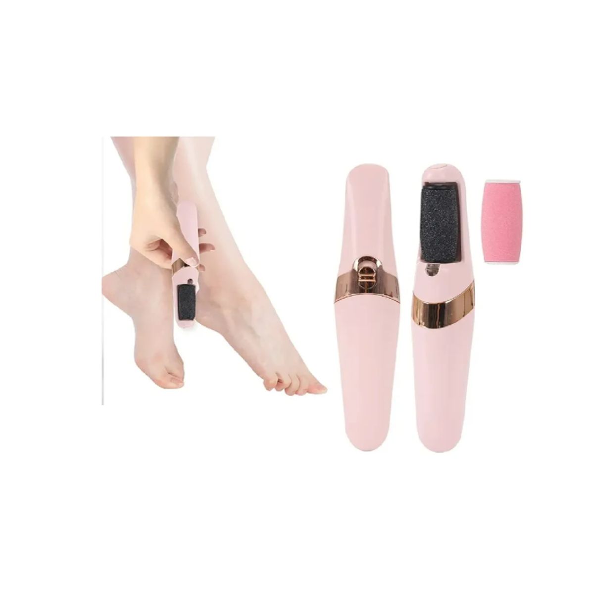 GENERICO - PULIDOR ROSADO RECARGABLE DE PIE