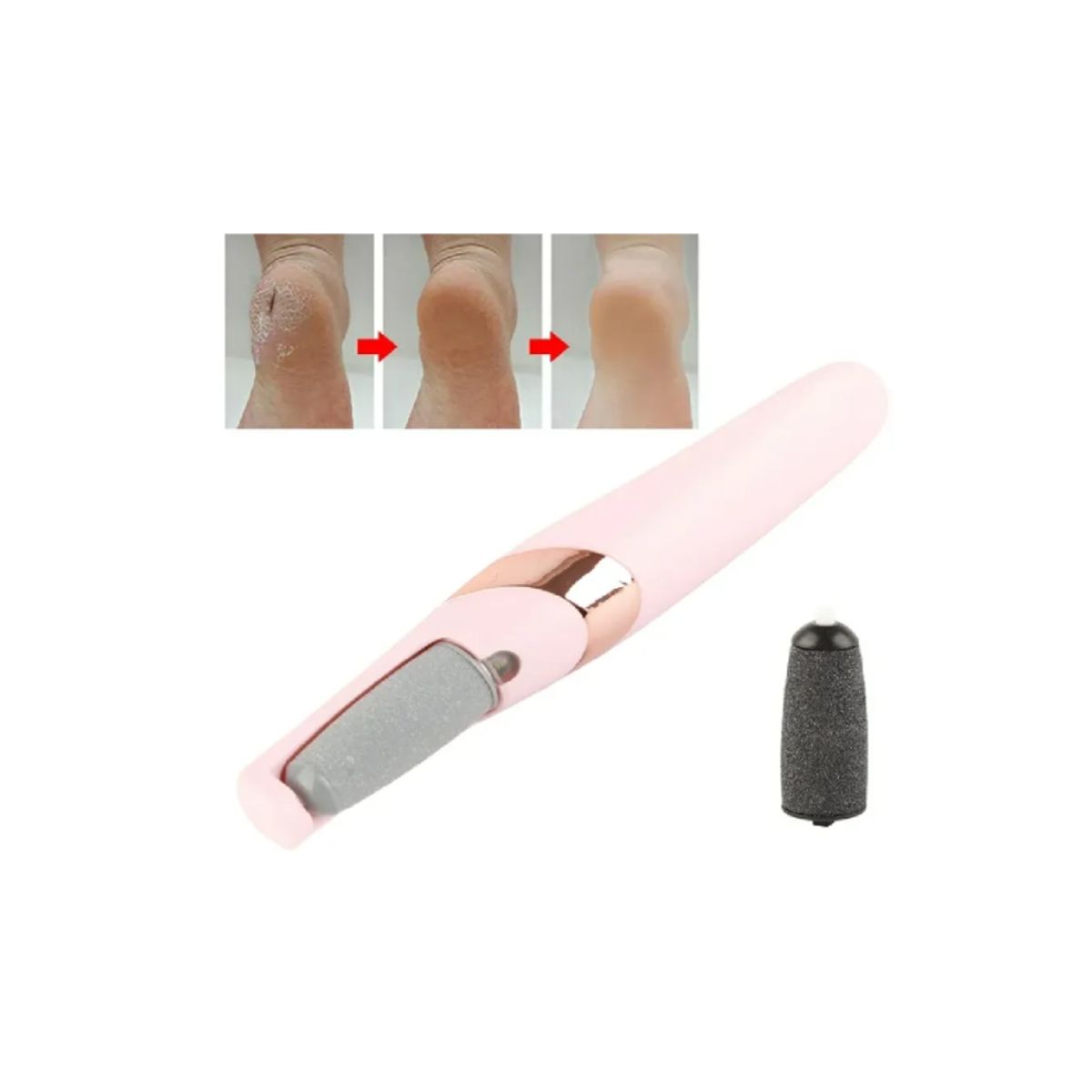 GENERICO - PULIDOR ROSADO RECARGABLE DE PIE