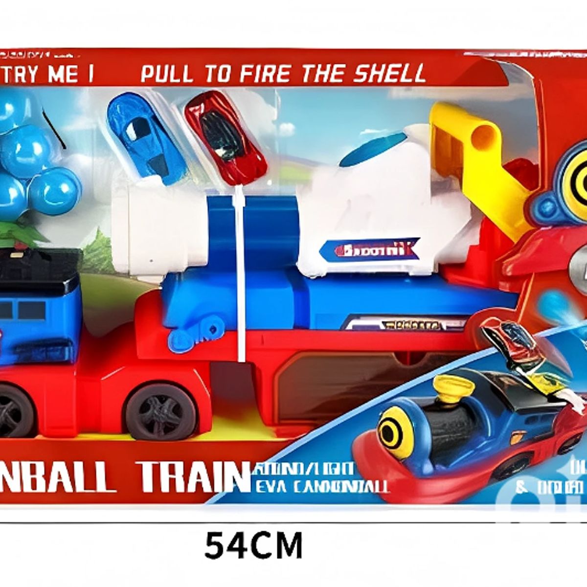 GENERICO - Tren Porta Carro Lanza Bolas