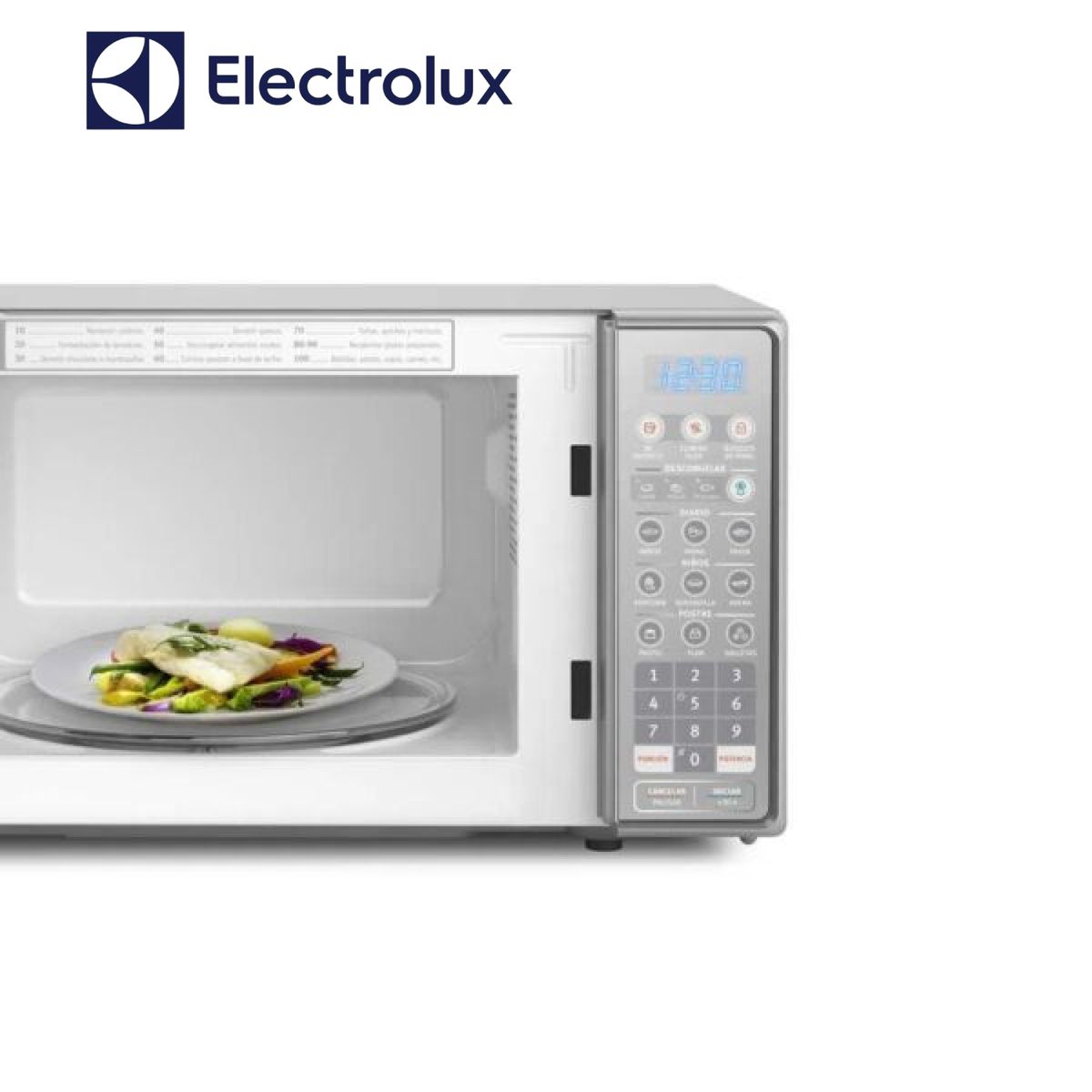 ELECTROLUX - EMDO17S2GSRUW - Horno Microondas Blanco 17L Electrolux