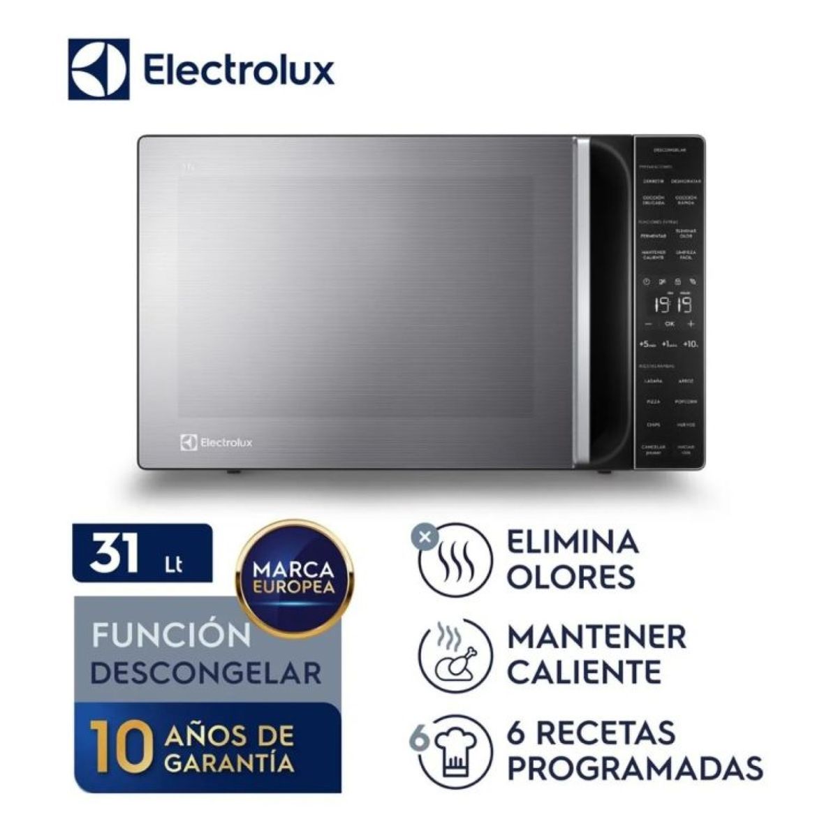 ELECTROLUX - Microondas Electrolux 31LT EMDY31S2MXM