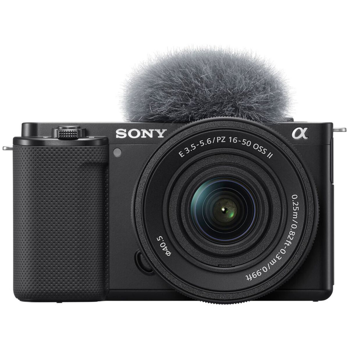 SONY - Cámara Sony ZV-E10 Mirrorless + Lente 16-50mm f35-56 II + Kit Deluxe de Accesorios