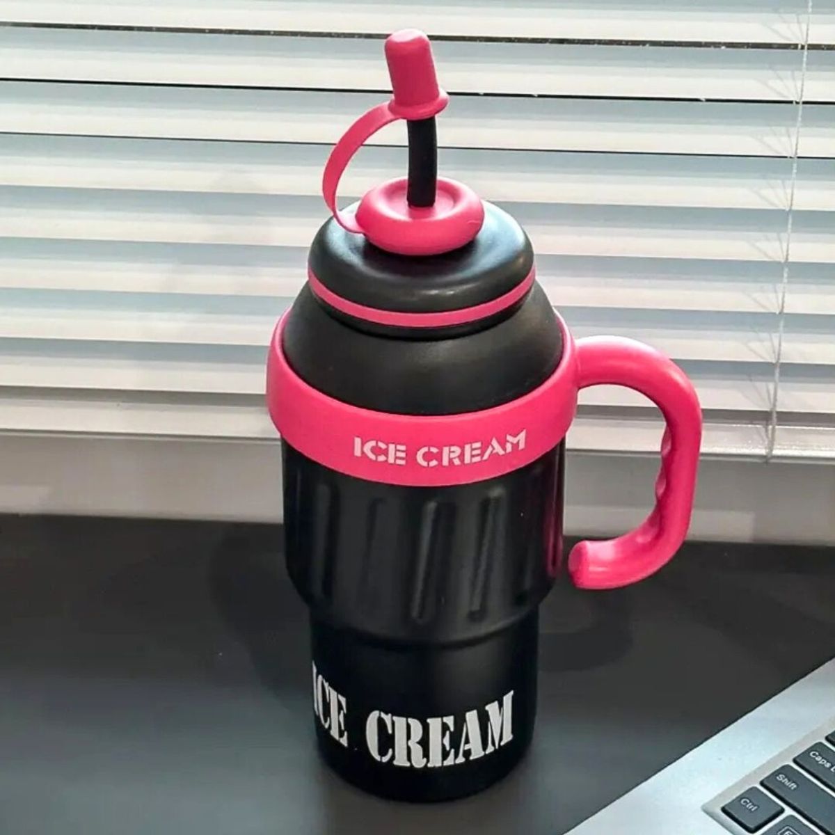 GENERICO - Termo Tomatodo Ice Cream 1 Lt Negro