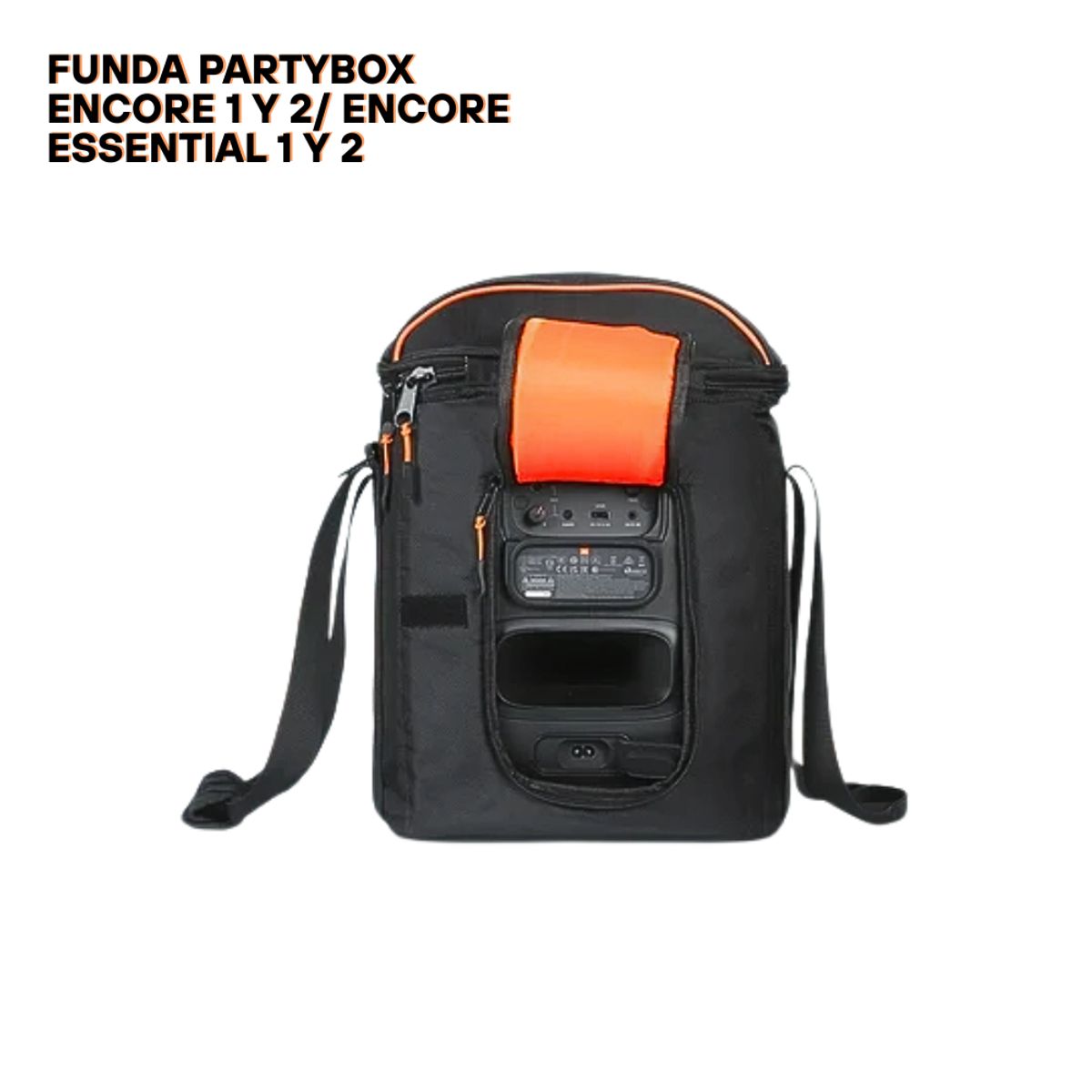 GENERICO - Maletin protector para JBL PartyBox Encore 1 y 2 // Essential 1 y 2