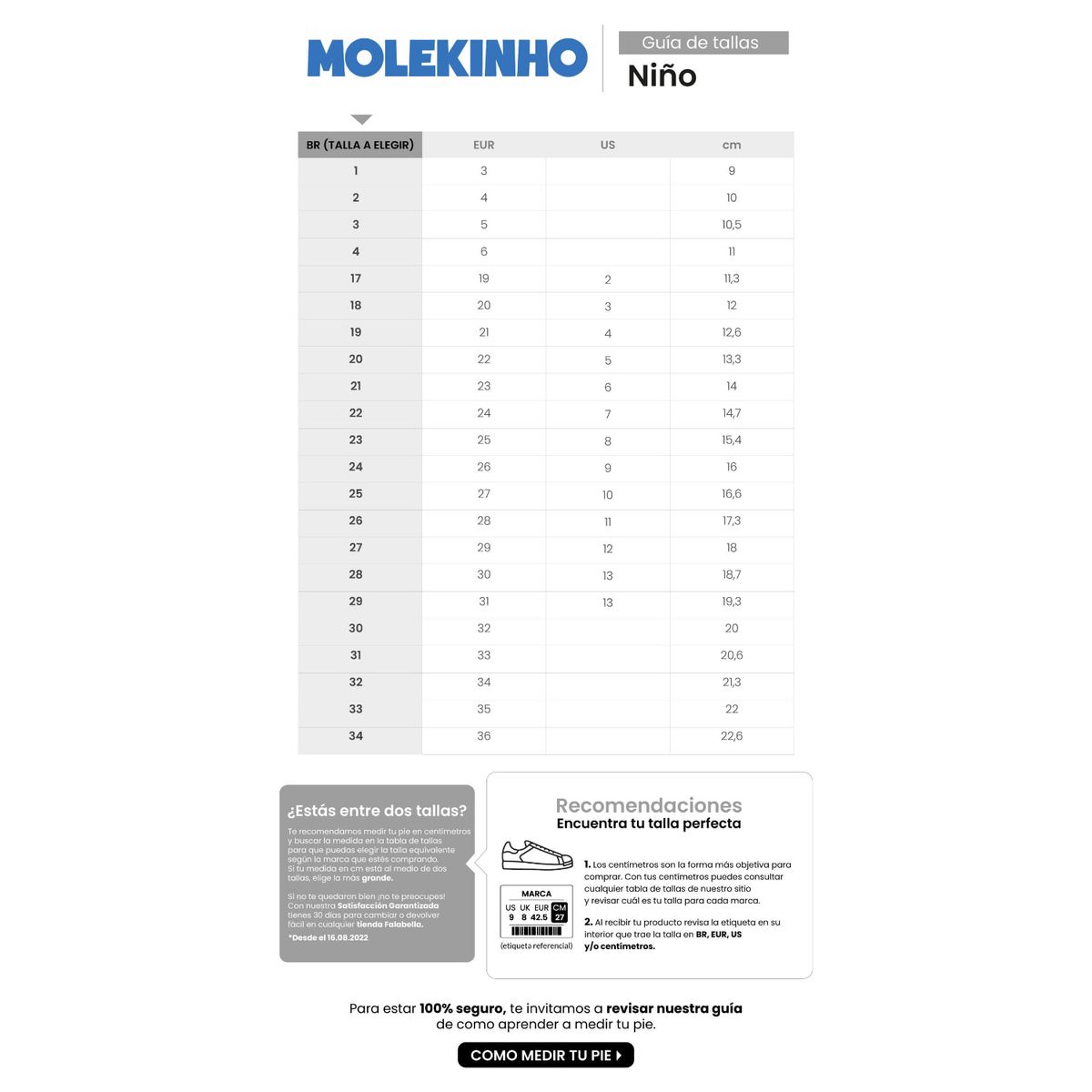 MOLEKINHO - Zapatillas Outdoor Para Niño Molekinho