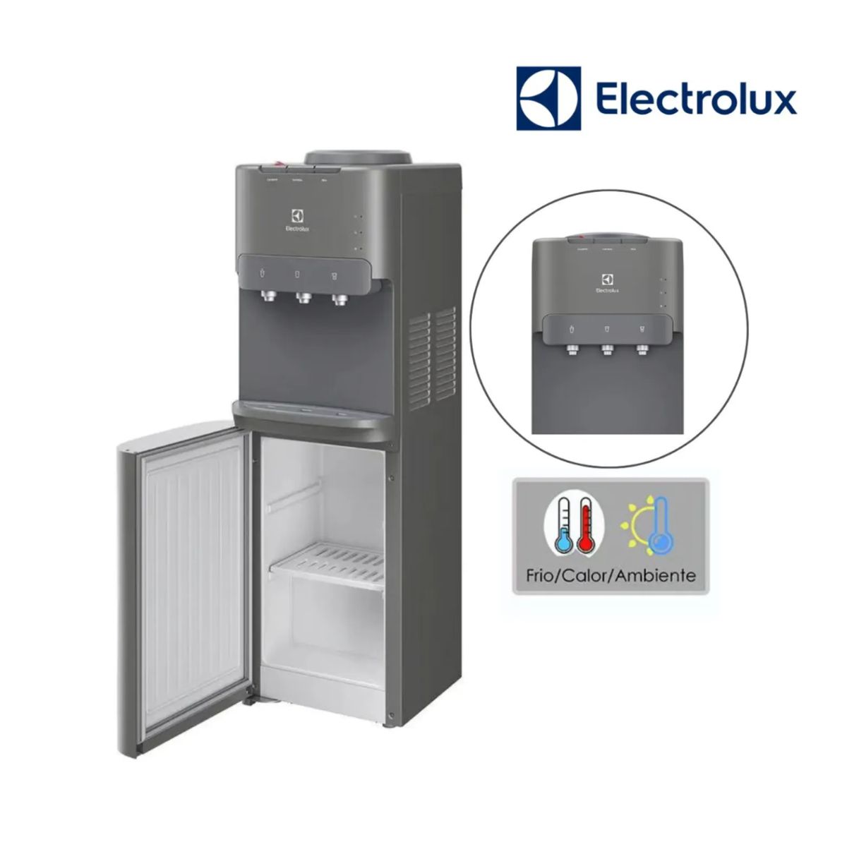 ELECTROLUX - Dispensador de Agua Electrolux con Gabinete Gris EA11SR