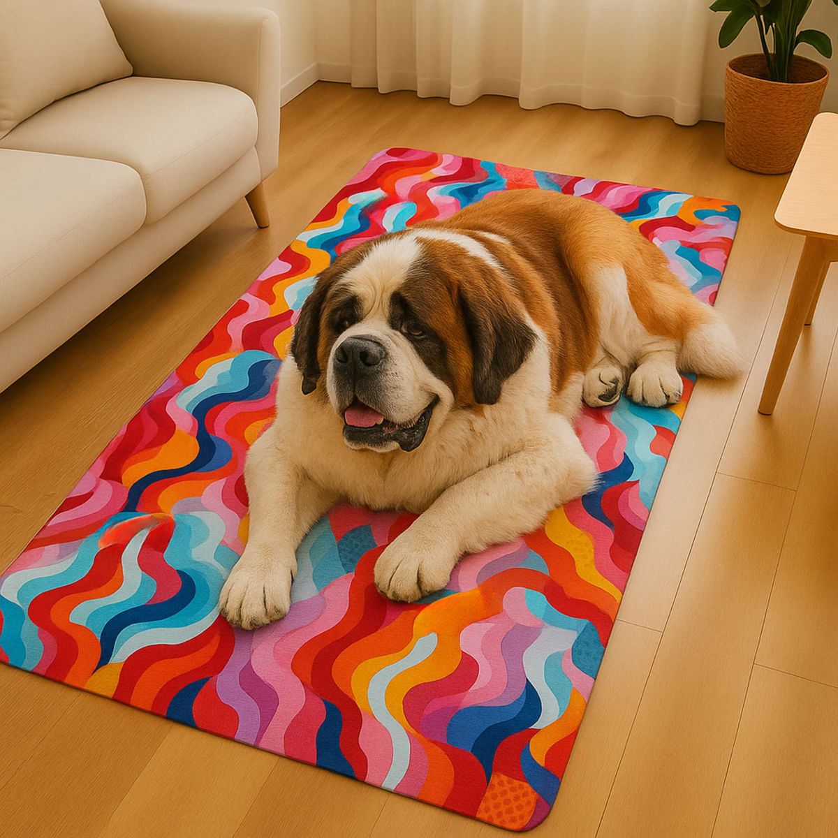 GENERICO - Manta Gel Refrescante Para Mascota  - Talla L - (Multicolor)