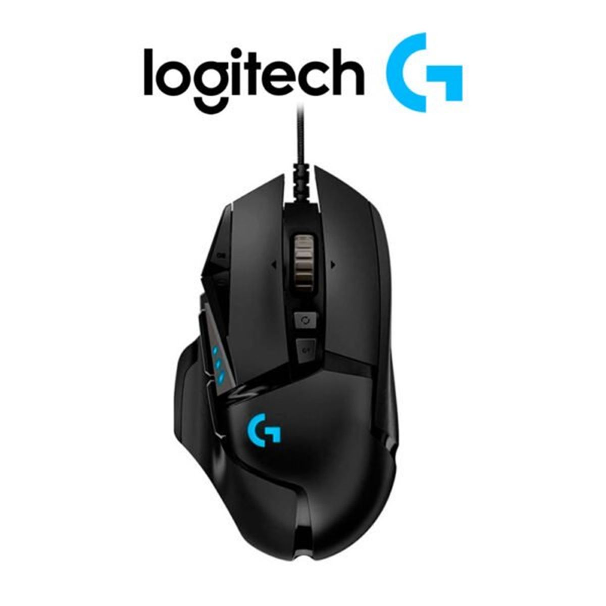 LOGITECH - MOUSE GAMER LOGITECH G502 HERO 16000DPI