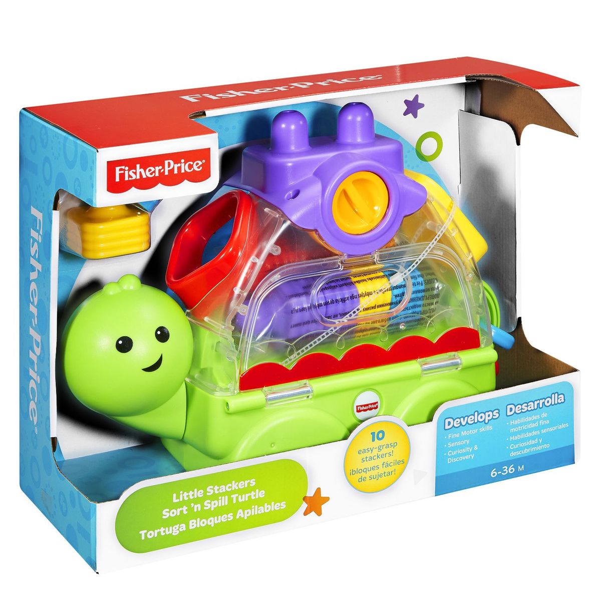 FISHER PRICE - Tortuga Bloques Apilables