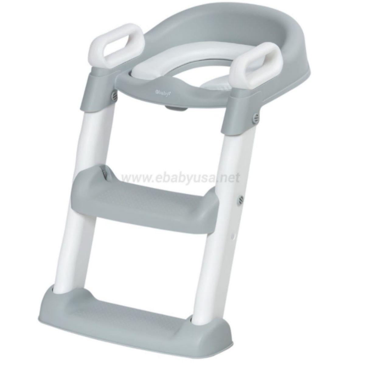 EBABY - Asiento Entrenamiento Para Niños con Escalera GRIS