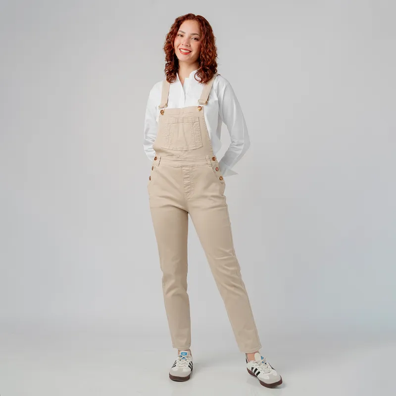 ROXJES JEANS - Overol Pantalon Mujer Jardinera con tirantes