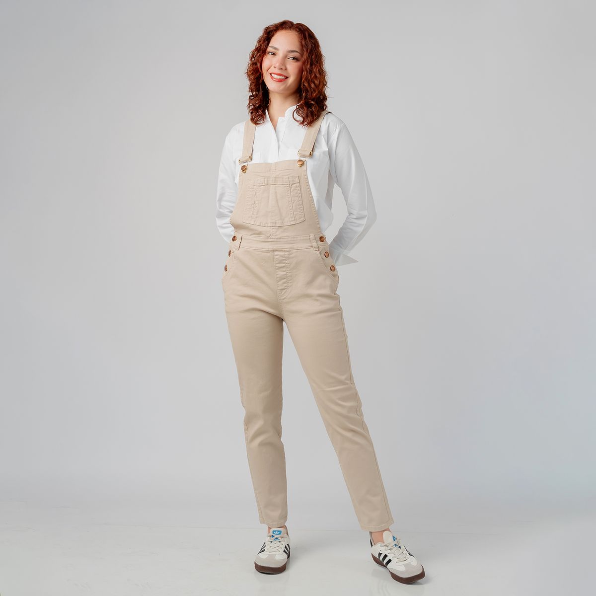 ROXJES JEANS - Overol Pantalon Mujer Jardinera con tirantes