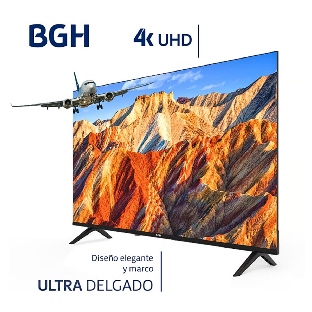 BGH - Televisor BGH 58" UHD 4K Android TV B5824UK6AIP Modelo 2025
