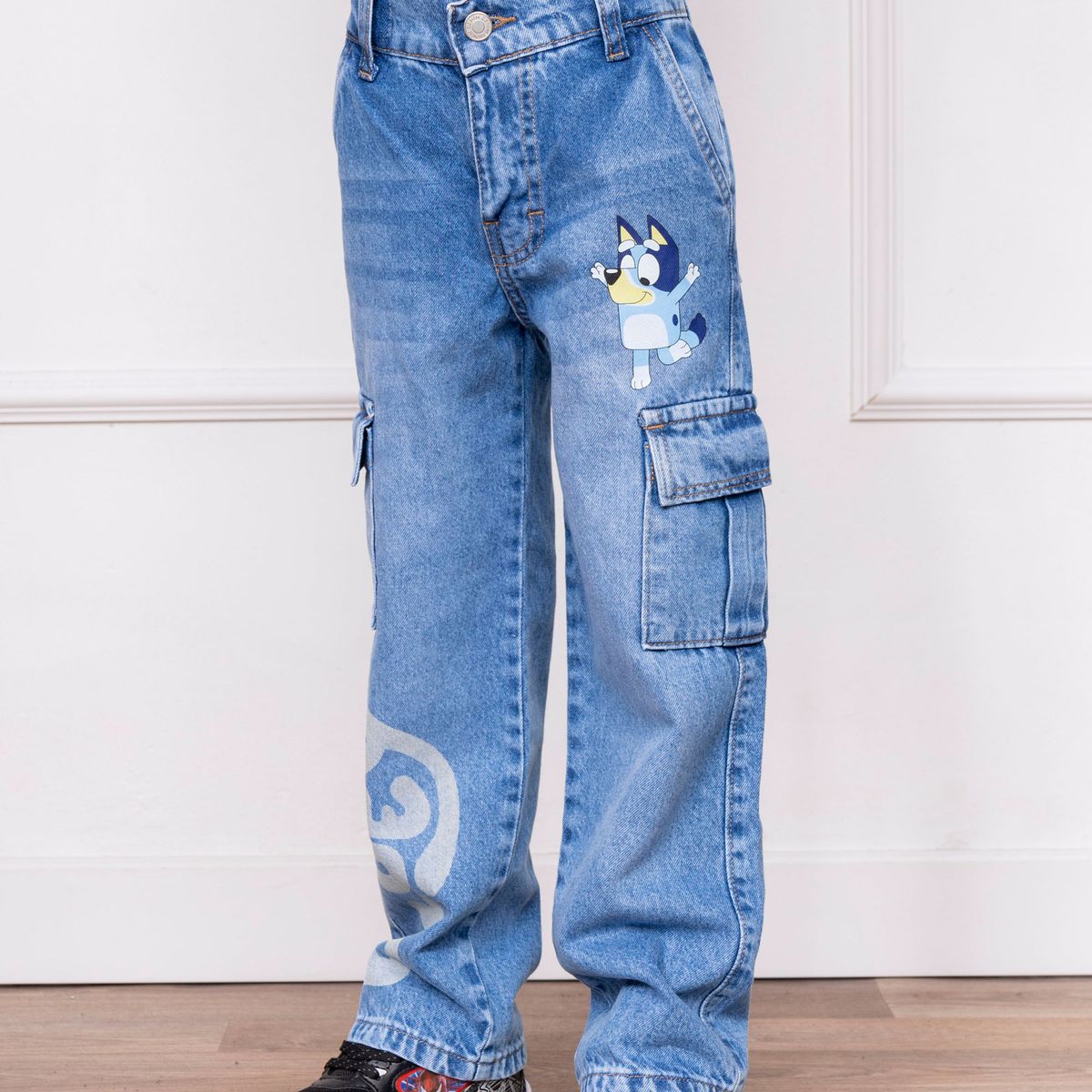 BLUEY - PANTALON BLUEY NIÑO - DENIM