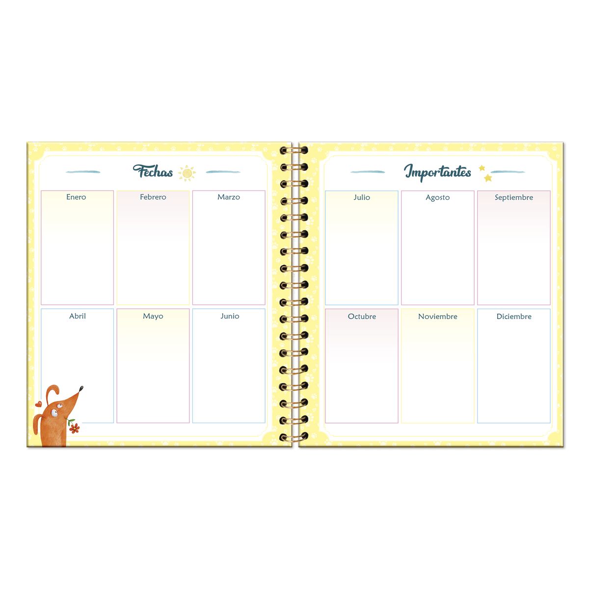 DGNOTTAS - Agenda Dogs 2026 Anillado