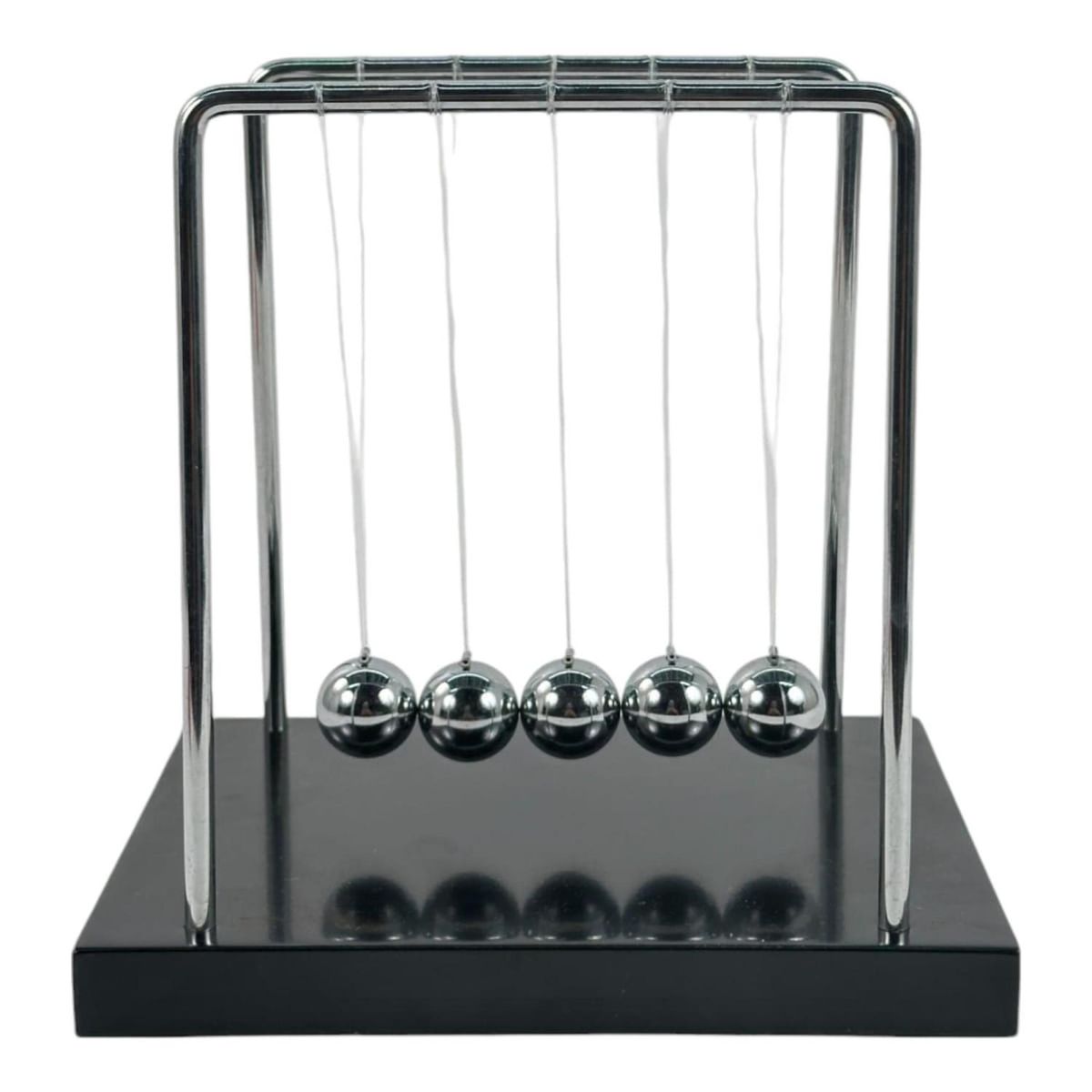 MAP DESIGN HOME - Adorno Pendulo de Newton Oficina 17x15x18 cm