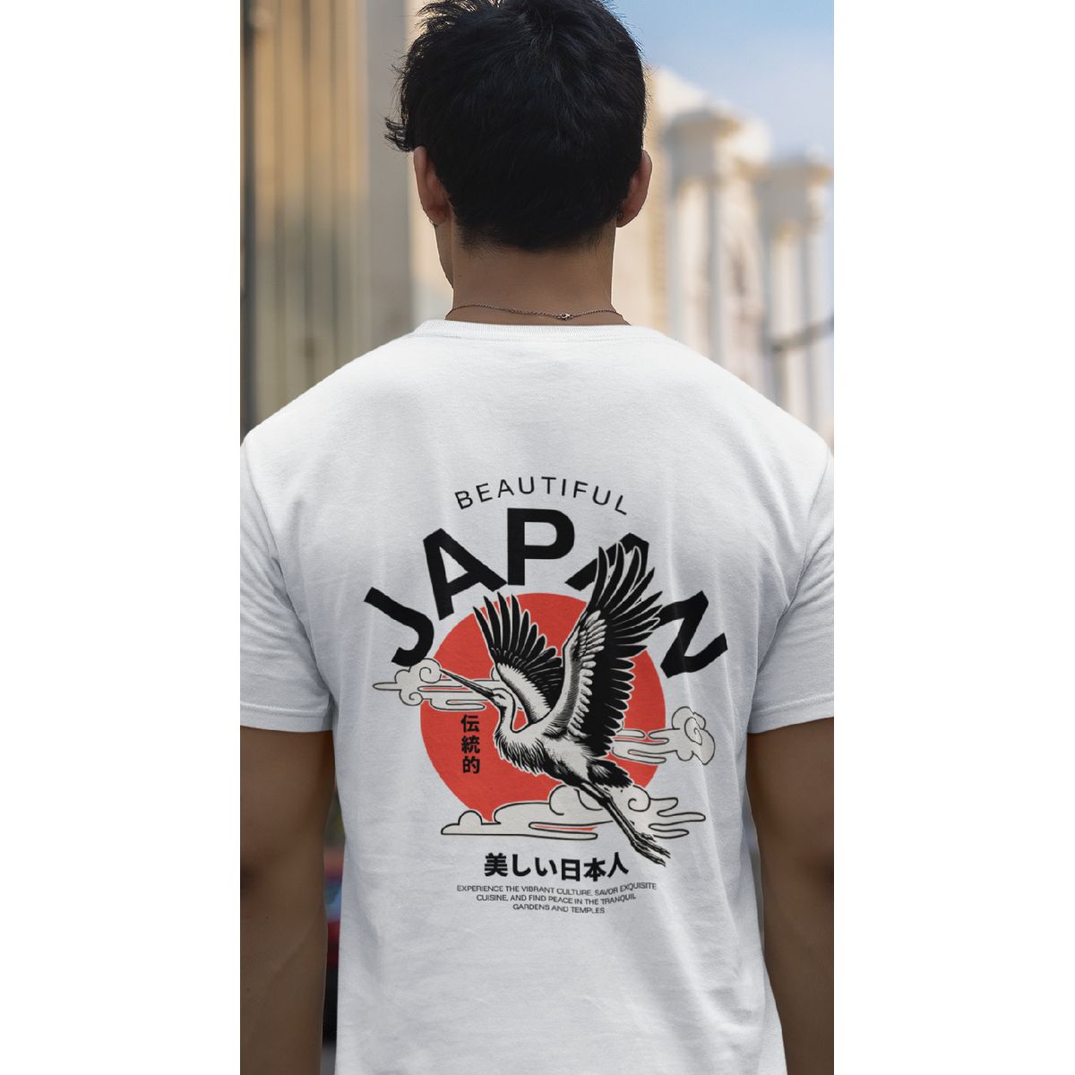 GENERICO - POLO BASICO URBANO JAPAN STREET COLLECTION - GARZA