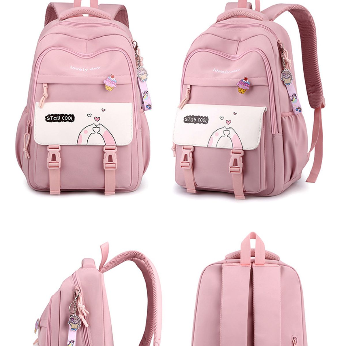 GENERICO - MOCHILA  STAY COOL DE GRAN CAPACIDAD