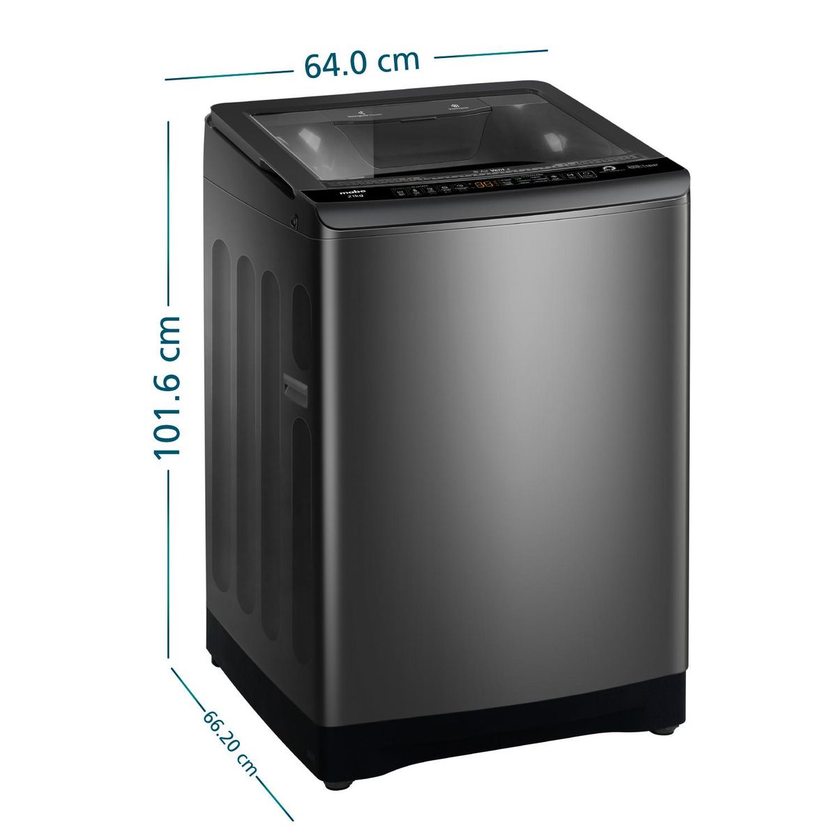 MABE - Lavadora Aqua Saver Green Automática 21kg LMA1220WDGBB0 Mabe