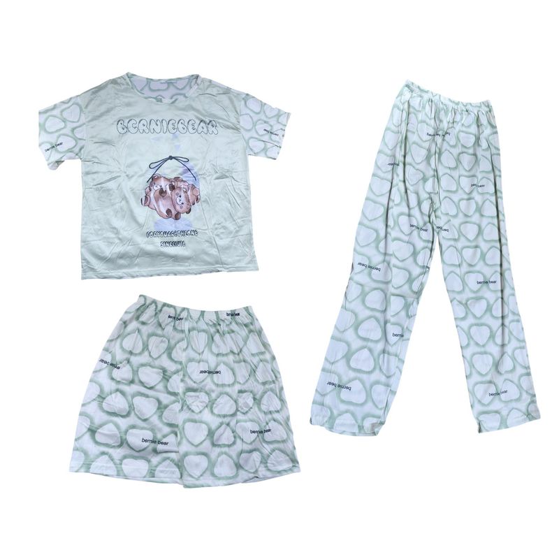 GENERICO - Pijama conjunto pantalon shot diseño animado