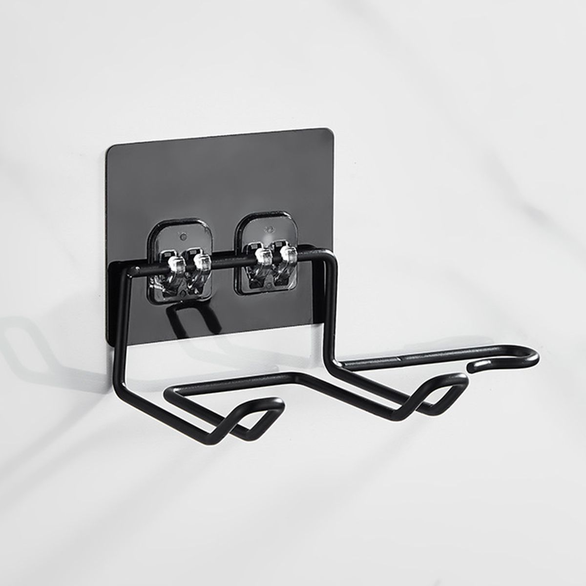 ZIMRAHYG - Soporte Porta Secador Cabello Base Utensilios Baño