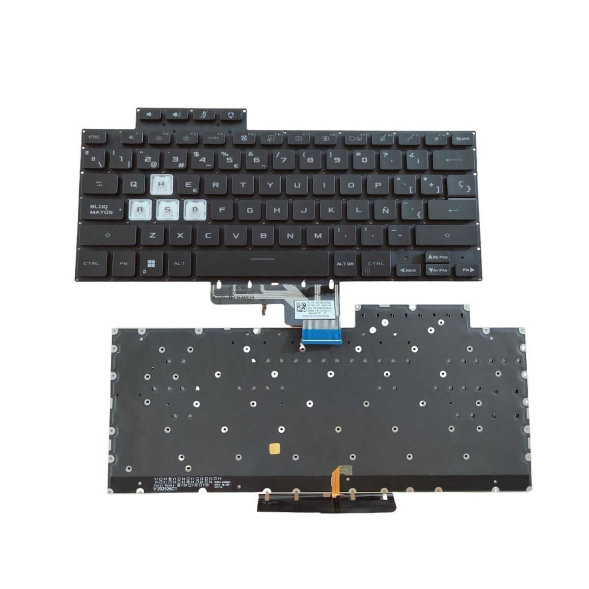 DISEÑO ORIGINAL - Teclado Para Asus Tuf Air Fx516 Fx516p Rgb