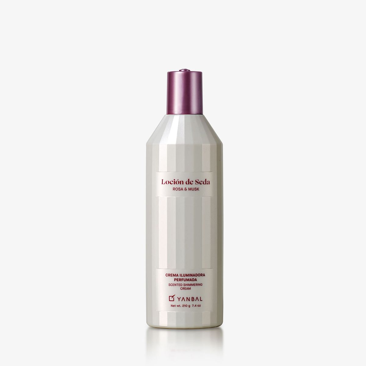 Yanbal - Loción de Seda Rosa y Musk Crema Iluminadora Perfumada 210g