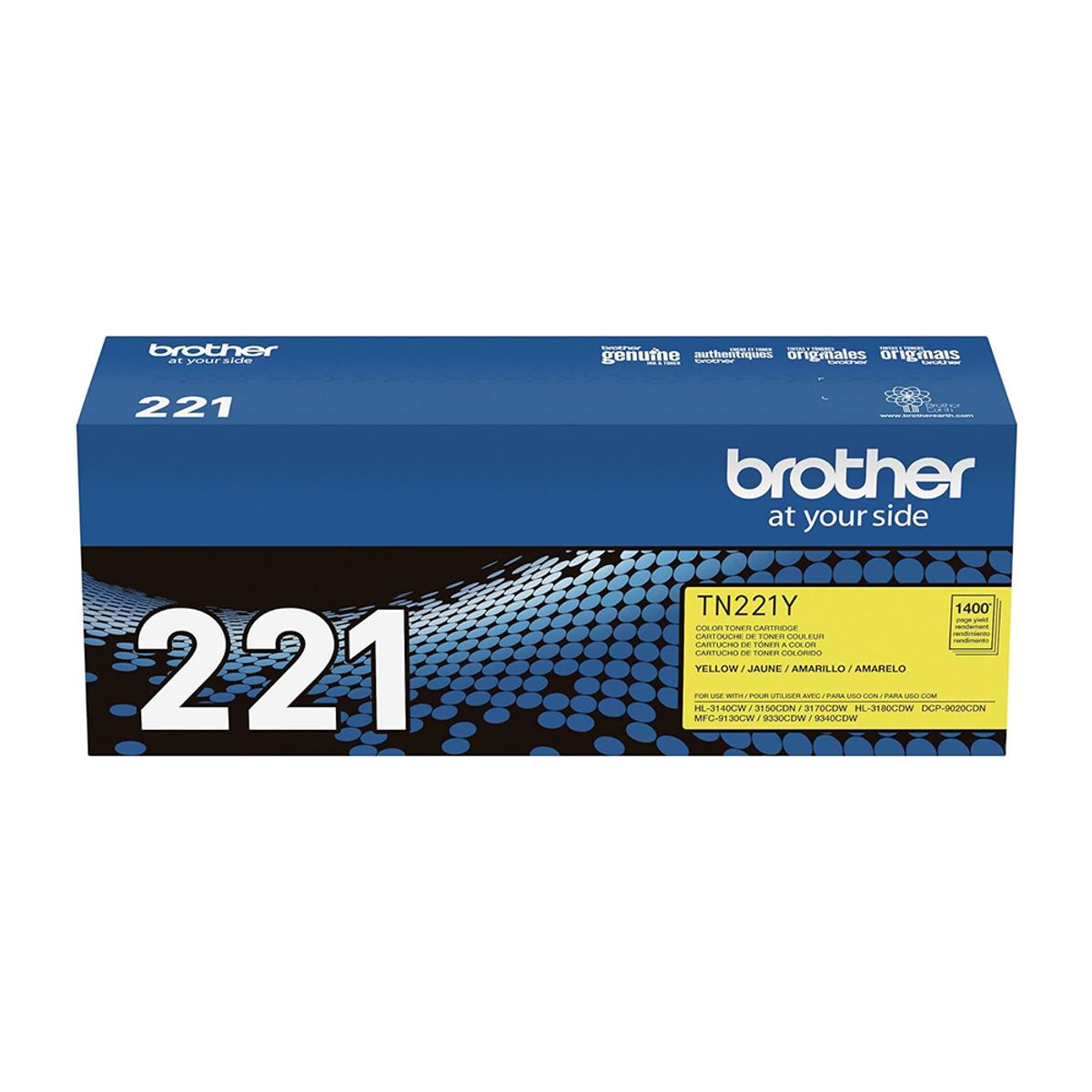 BROTHER - Toner Brother TN-221Y Yellow Hl3150CdnHl3170Cdw 1400 Pag