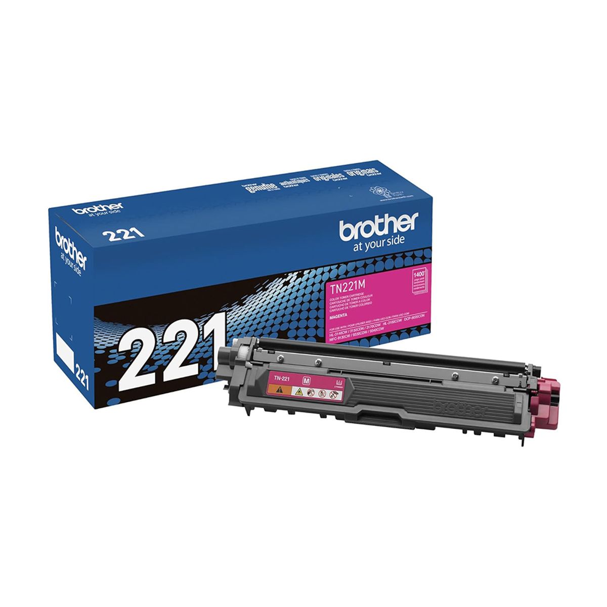 BROTHER - Toner Brother TN-221M Magenta Hl3150CdnHl3170Cdw 1400 Pag