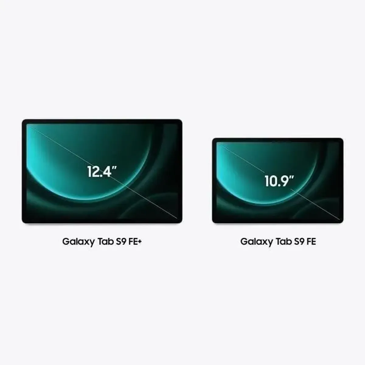 SAMSUNG - Samsung Galaxy Tab S9 FE+ 12.4 "Wifi 128GO GREEN