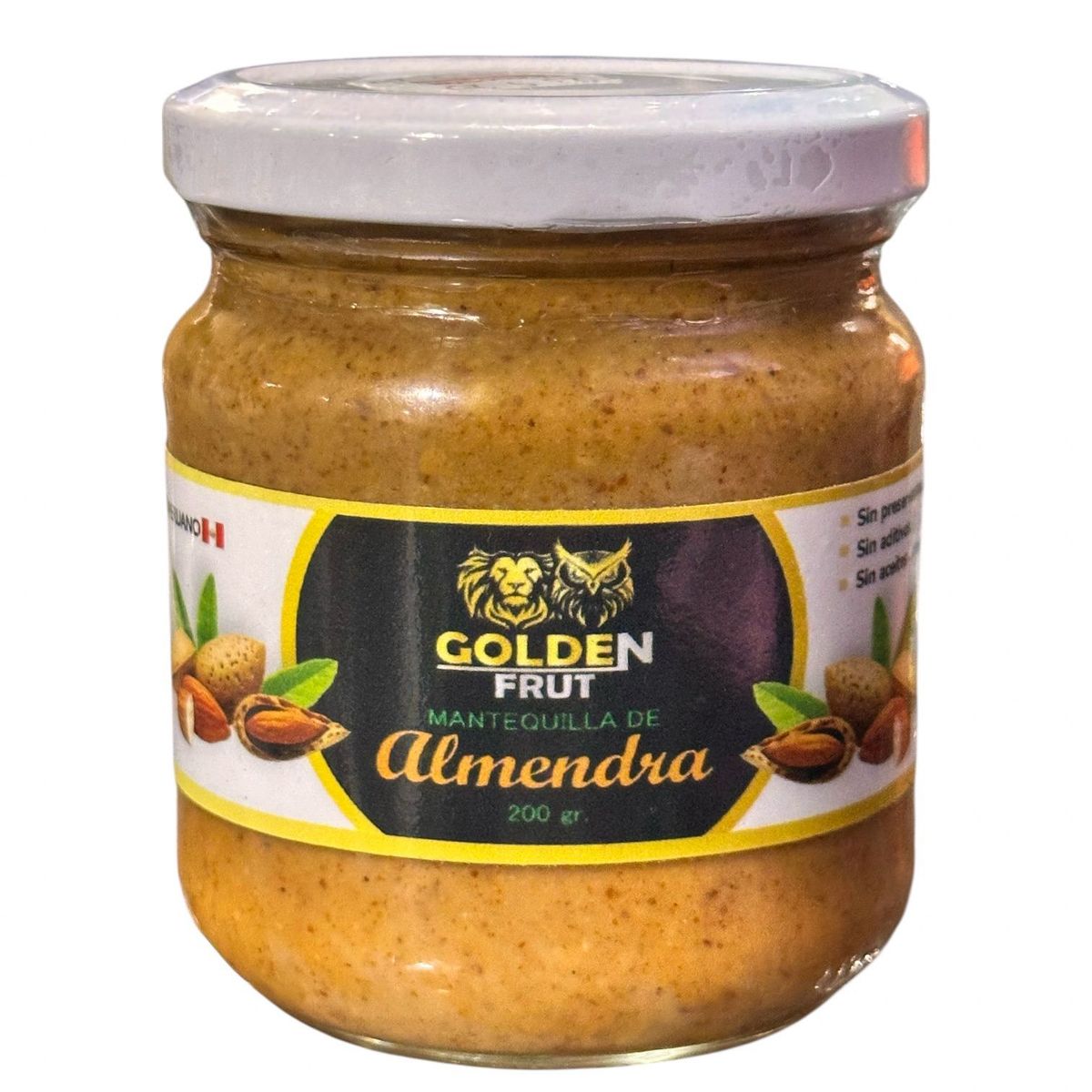GENERICO - MANTEQUILLA DE ALMENDRAS 200GR 100% NATURAL