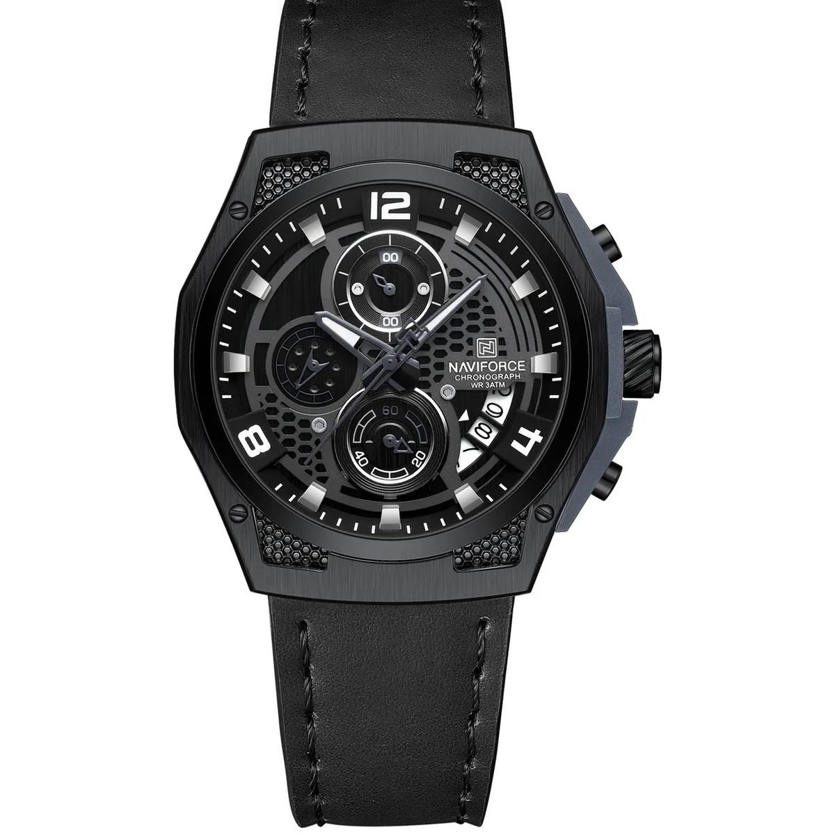 NAVIFORCE - RELOJ NAVIFORCE NF8051L ORIGINAL CASUAL NEGRO