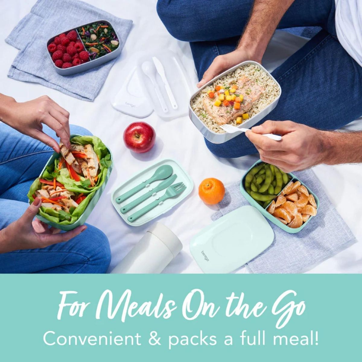 BENTGO - Lonchera Bentgo Classic - Agua Costera