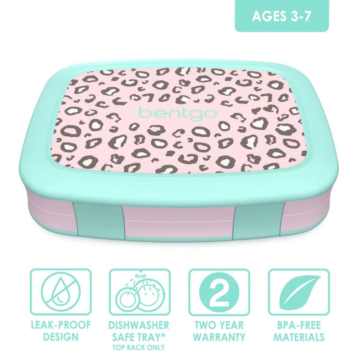 BENTGO - Lonchera Bentgo Kids Lunch Box - Leopardo