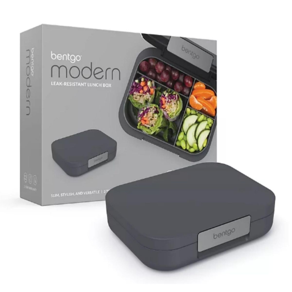 BENTGO - Lonchera Bentgo Modern Lunch Box Adultos - Gris