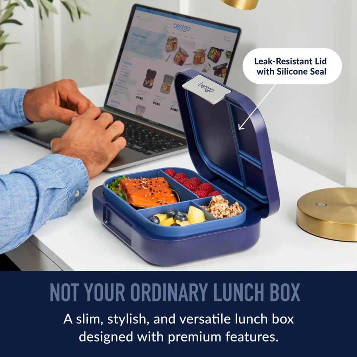 BENTGO - Lonchera Bentgo Modern Lunch Box Adultos - Navy