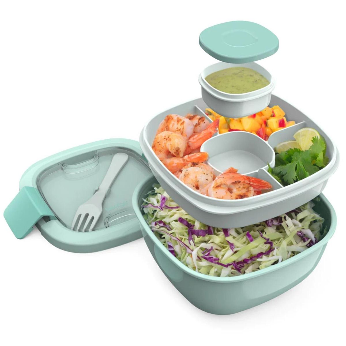 Lonchera para Ensalada Salad Bentgo Lunch Box Agua Costera, marca BENTGO - Foto Principal