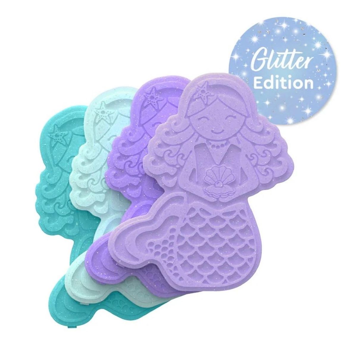 BENTGO - Gelpack o Compresa de hielo reutilizable Bentgo Buddies - Sirenita Glitter
